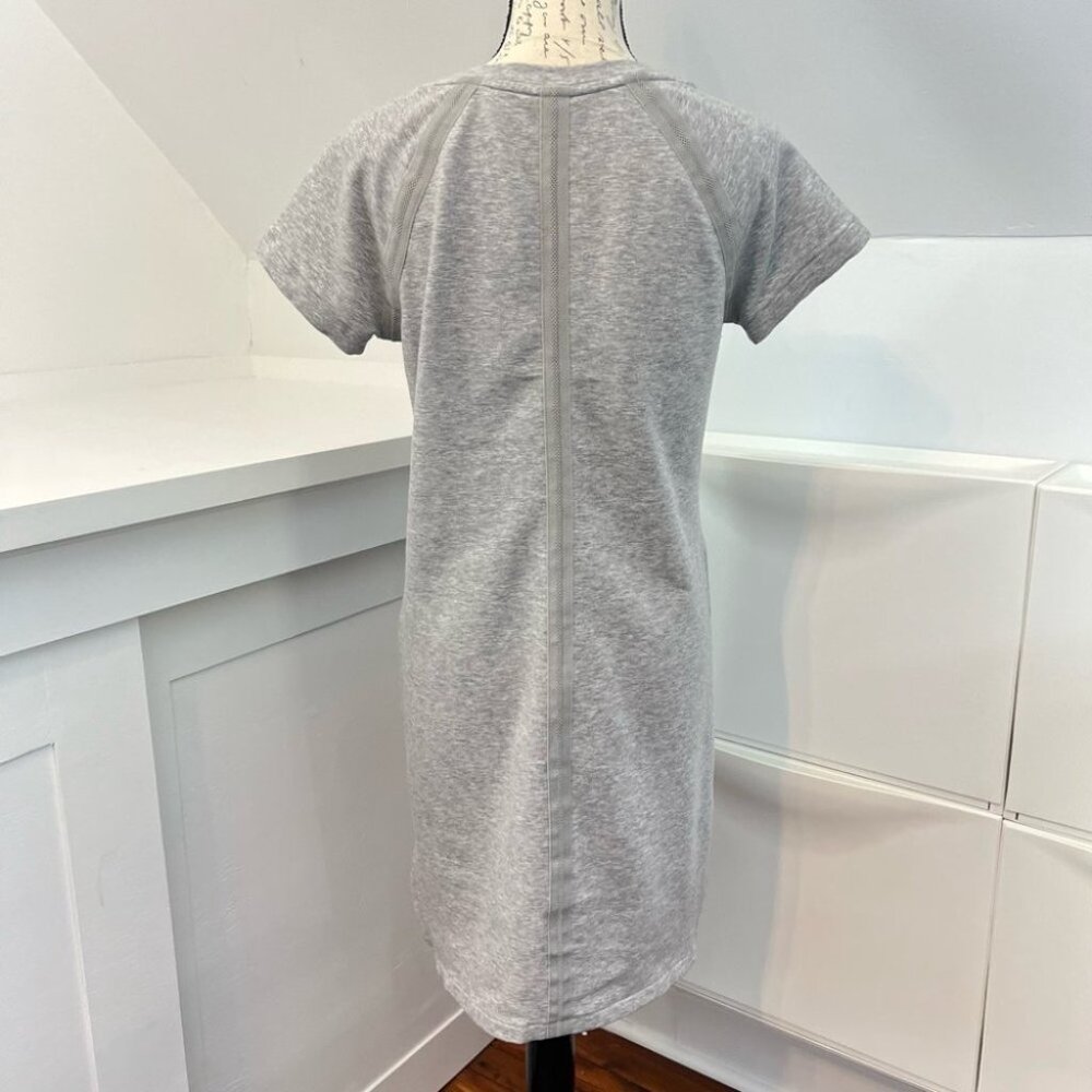 Athleta Light Gray Mini Dress - Picture 2 of 9